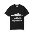 Adult T-Shirt — Funny " i'm Not a Vegetarian" Graphic Tee (Meat Lover Humor)