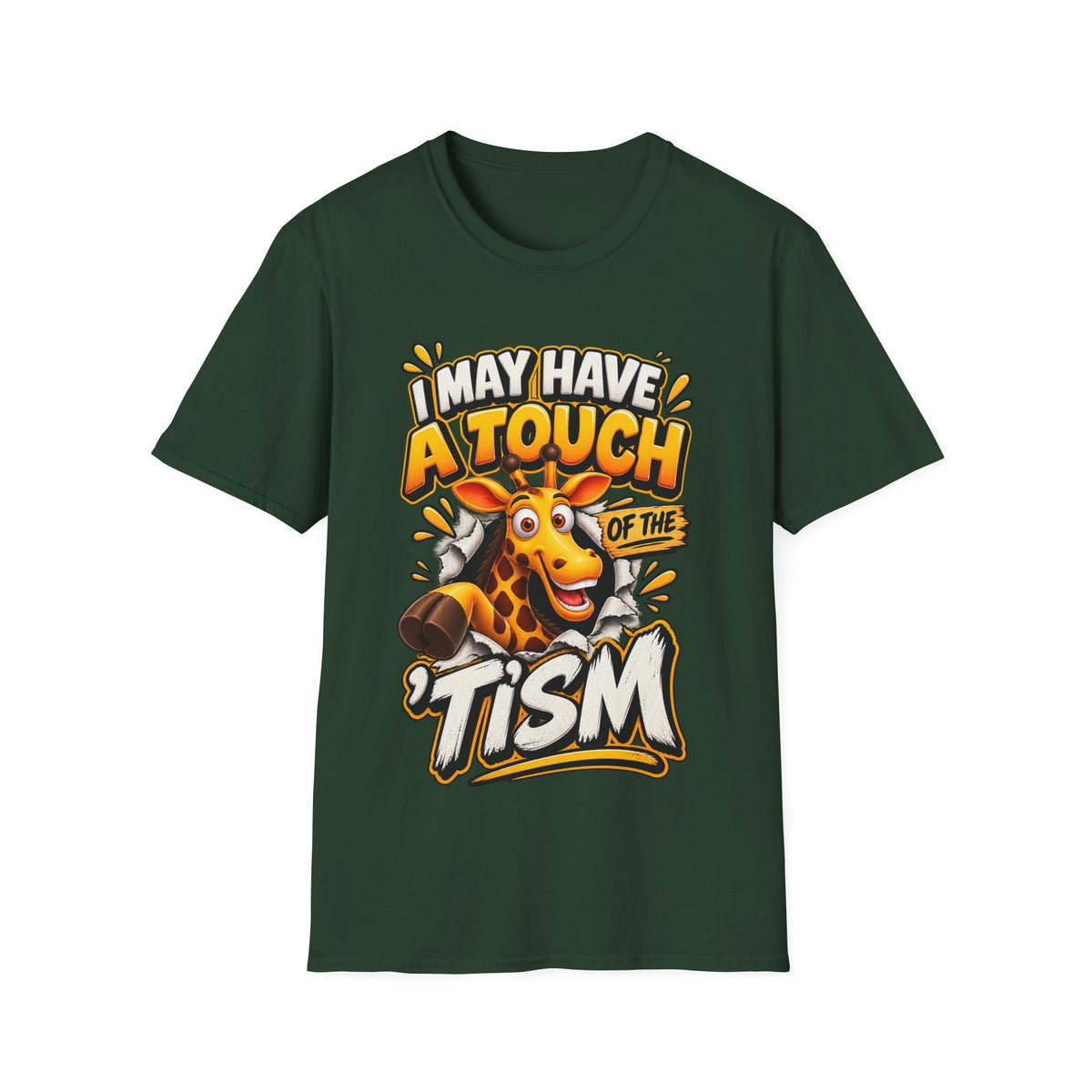 I May Have A Touch Of The Giraffe-Graphic Adult T-Shirt