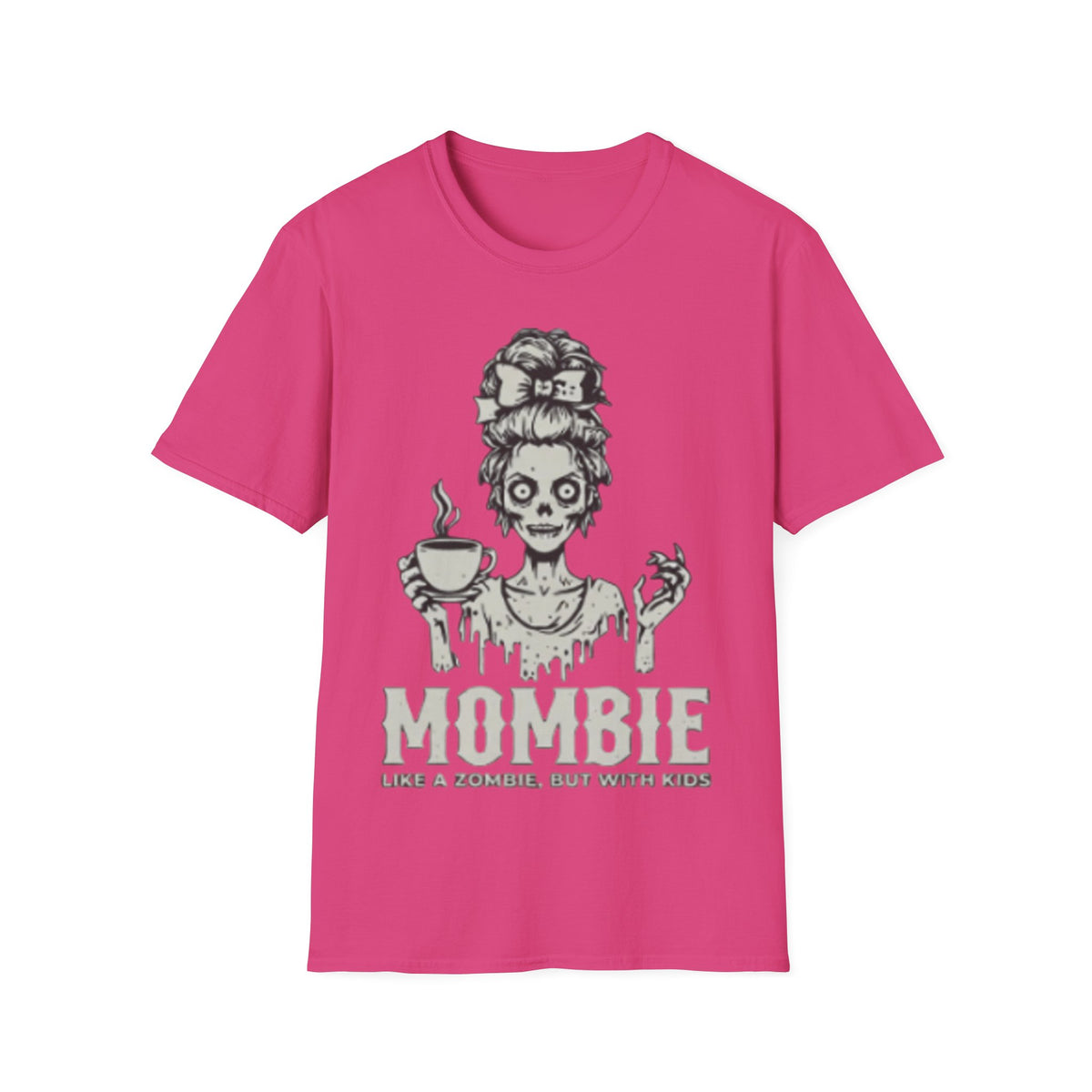 Mombie Adult T-Shirt — Cute Spooky Mom Graphic Tee ("Mommy")