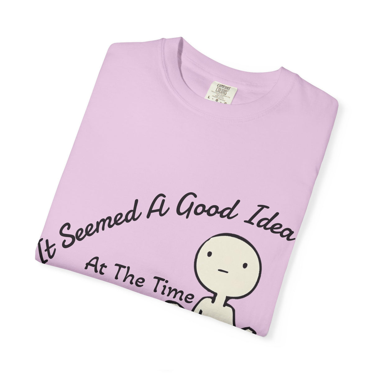It Seemed A Good Idea At The Time Adult T-Shirt