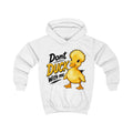 Kids Hoodie — "Don't Duck With Me" Cute Duckling Graphic Hoodie for Children