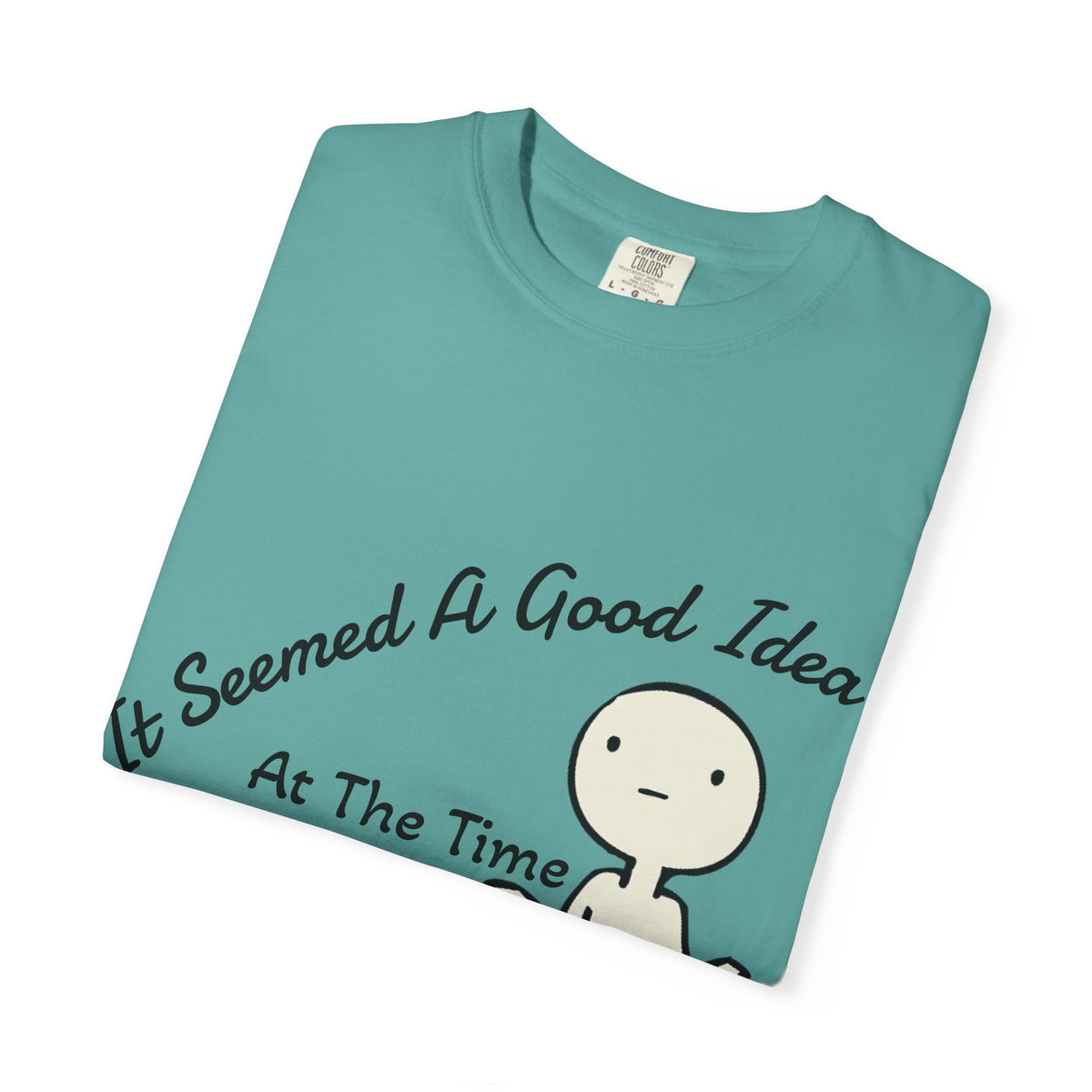It Seemed A Good Idea At The Time Adult T-Shirt