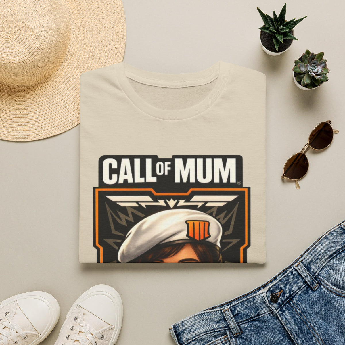 Call of Mum Adult T-Shirt — Gamer Mom "Parent Ops" Graphic Tee