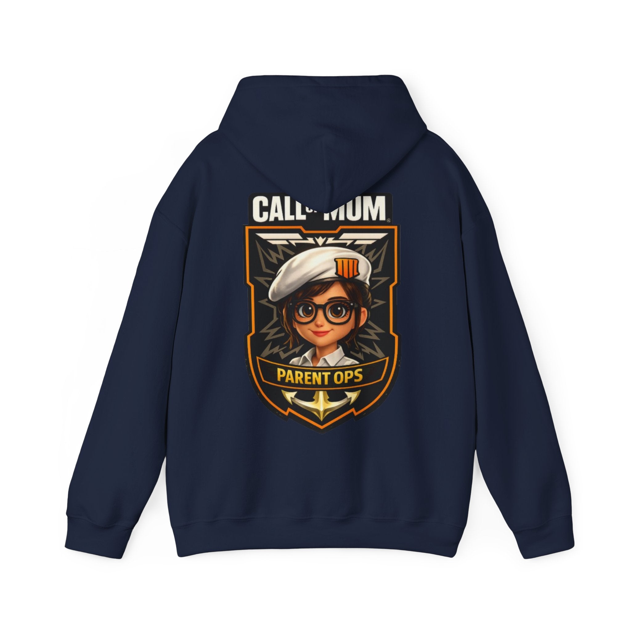 Adult Hoodie - "Call Mom" Parent Ops Gaming Mom Graphic Hoodie
