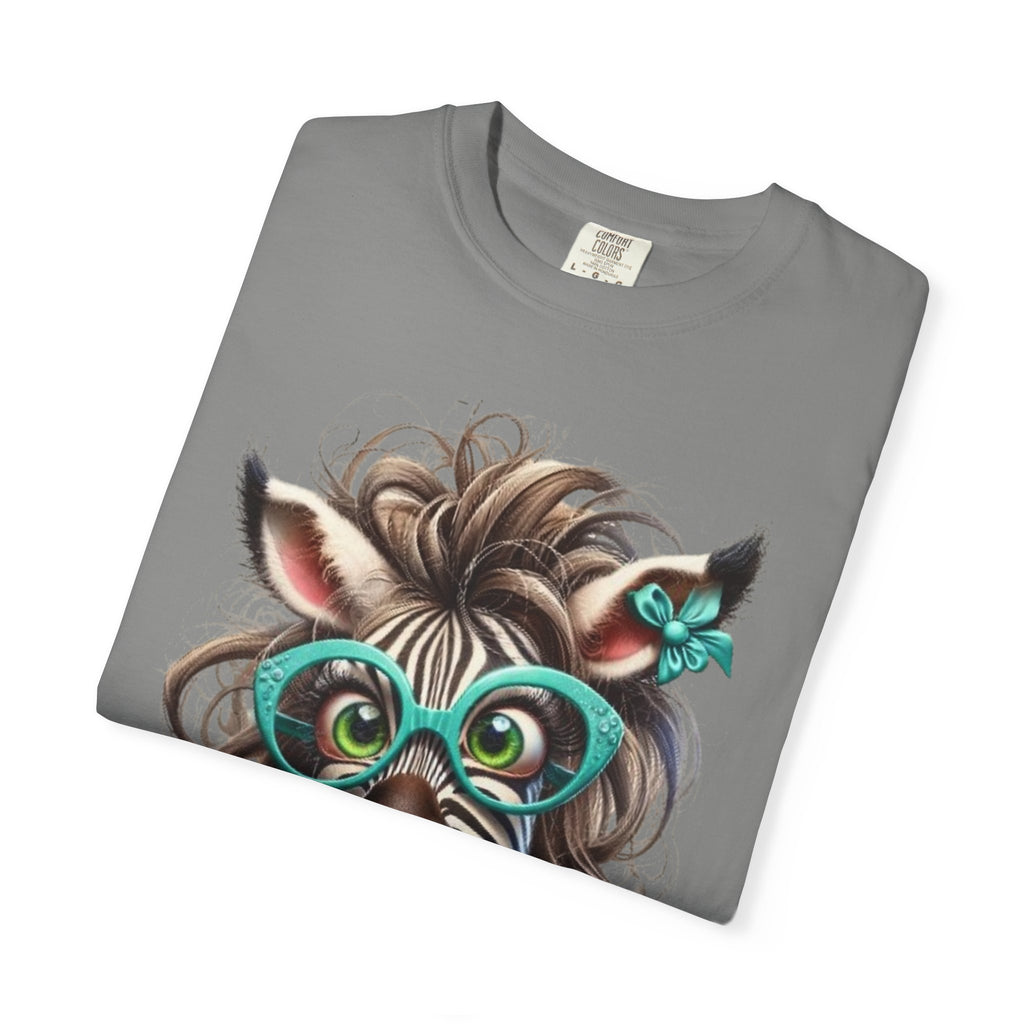 Funny Zebra Adult T-Shirt — "I Have No Idea What I’m Doing" Graphic Tee