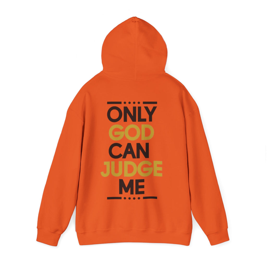 Hoodie - "Only God Can Judge Me" Inspirational Graphic Hoodie