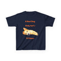 A Bad Day Only Lasts 24 Hours Kids Tee | Cute Corgi Illustration