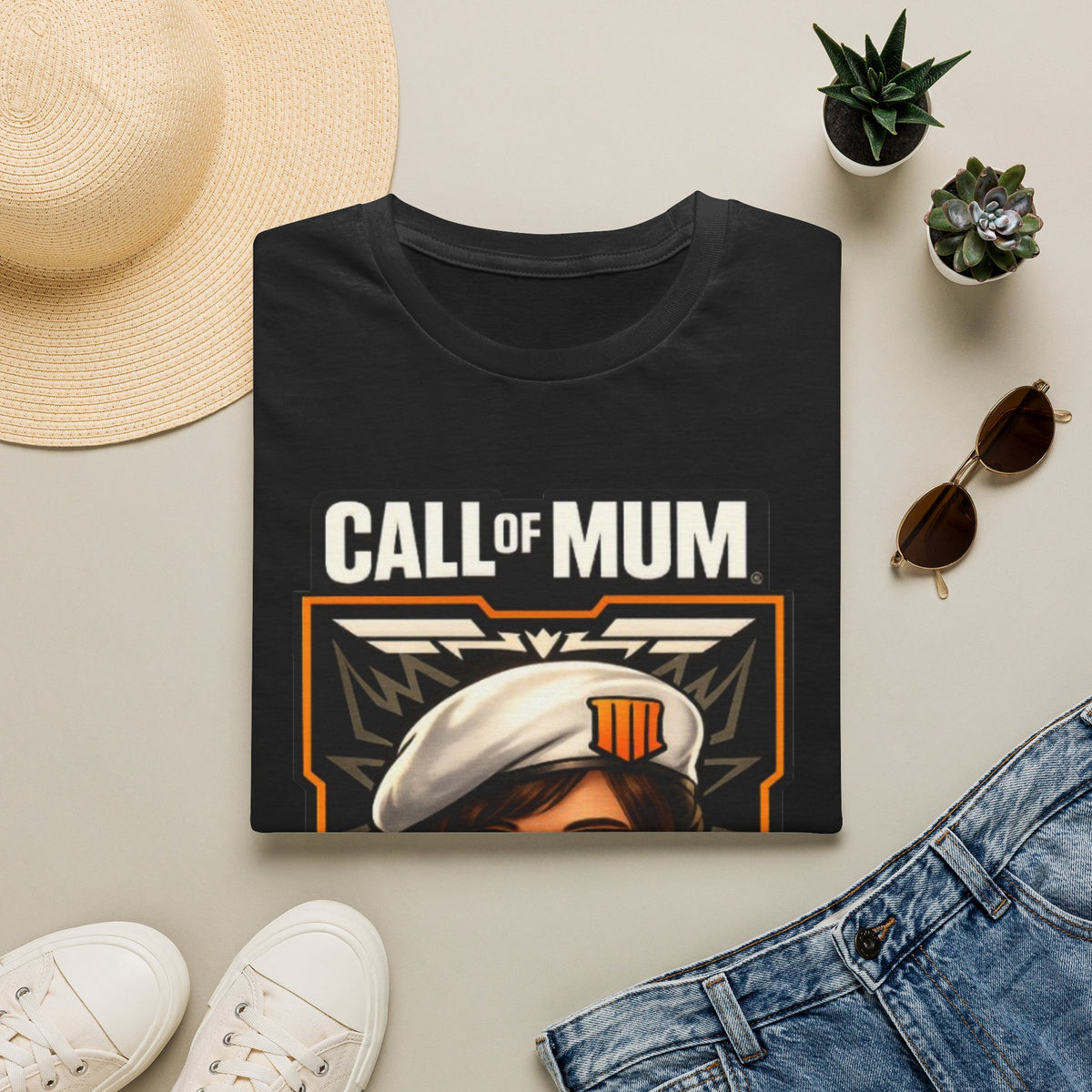 Call of Mum Adult T-Shirt — Gamer Mom "Parent Ops" Graphic Tee