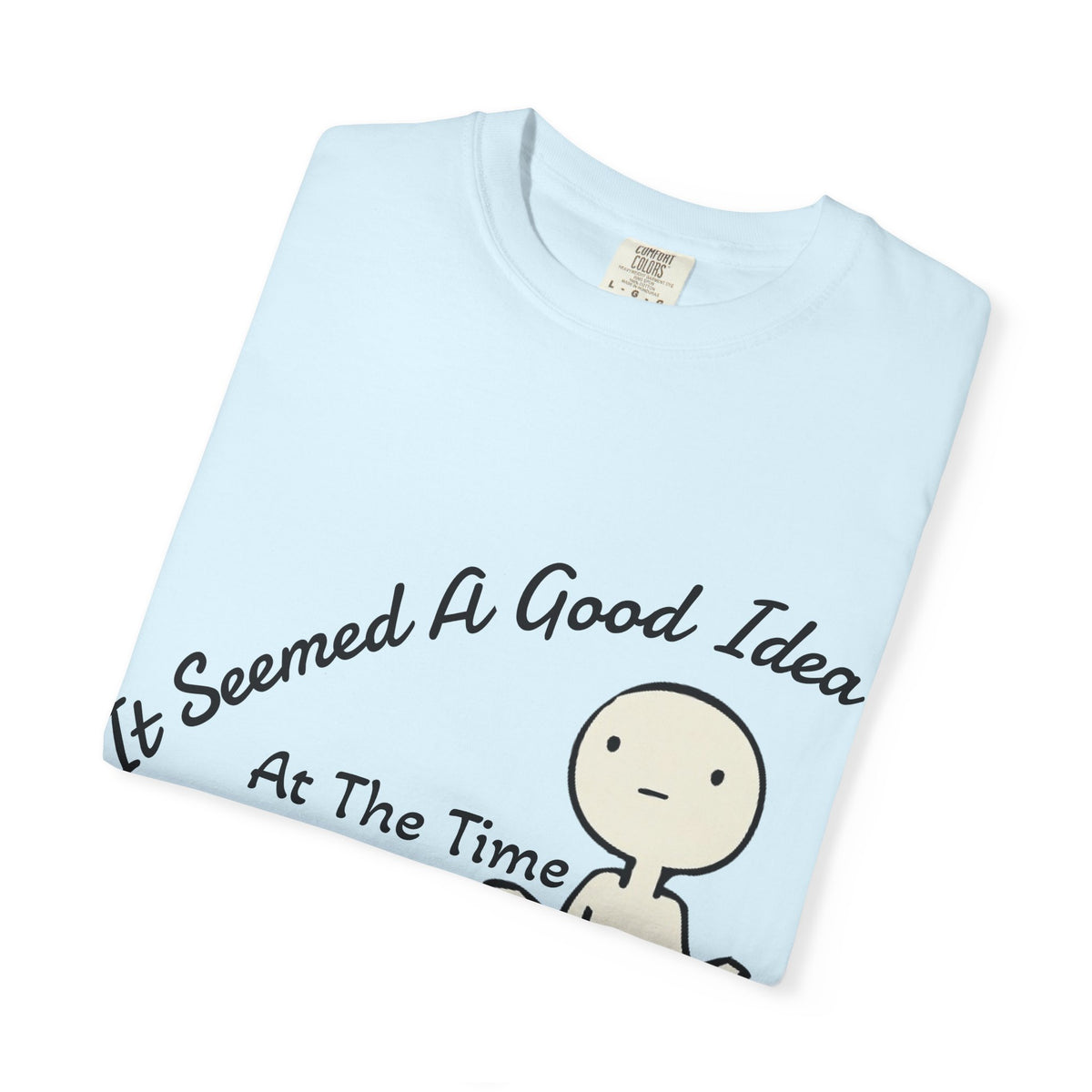 It Seemed A Good Idea At The Time Adult T-Shirt