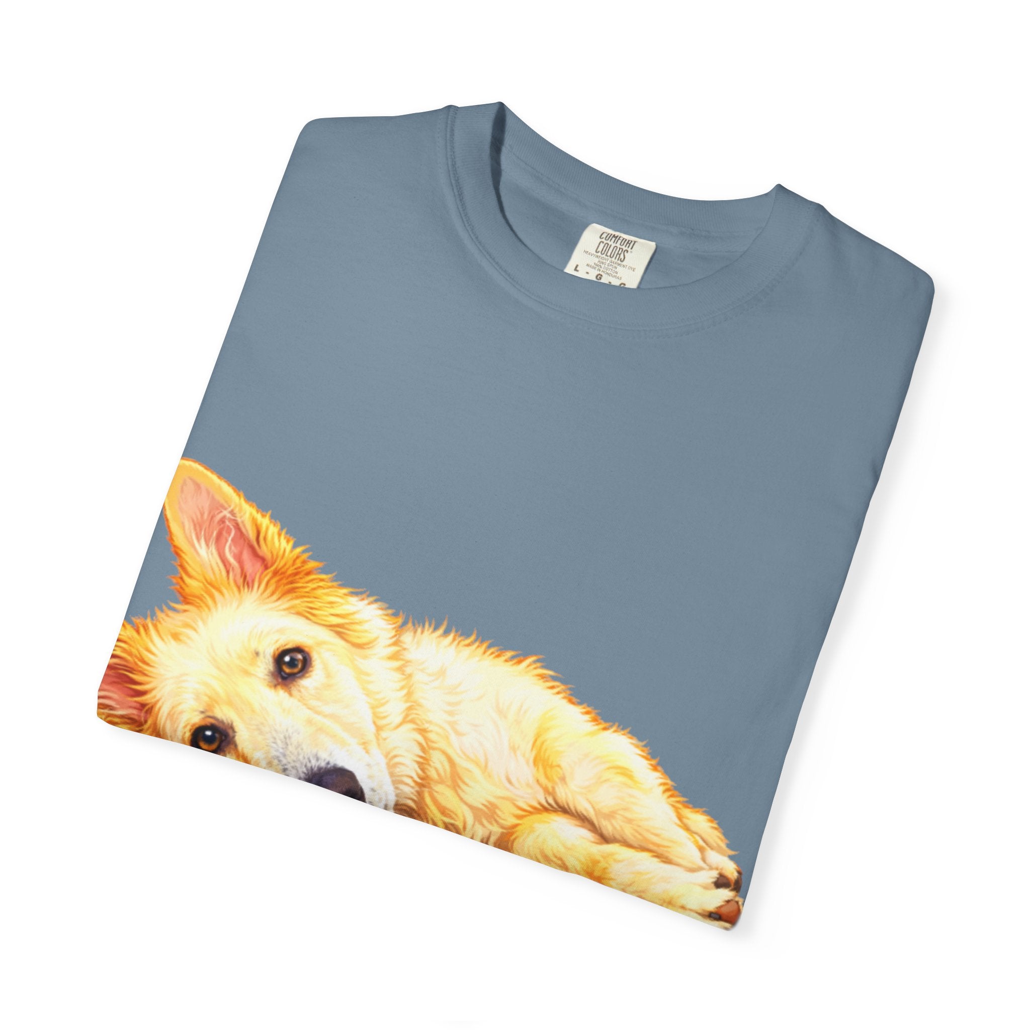 Dog Lover Adult T-Shirt — “Sorry I’m Late, I Saw a Dog” Graphic Tee