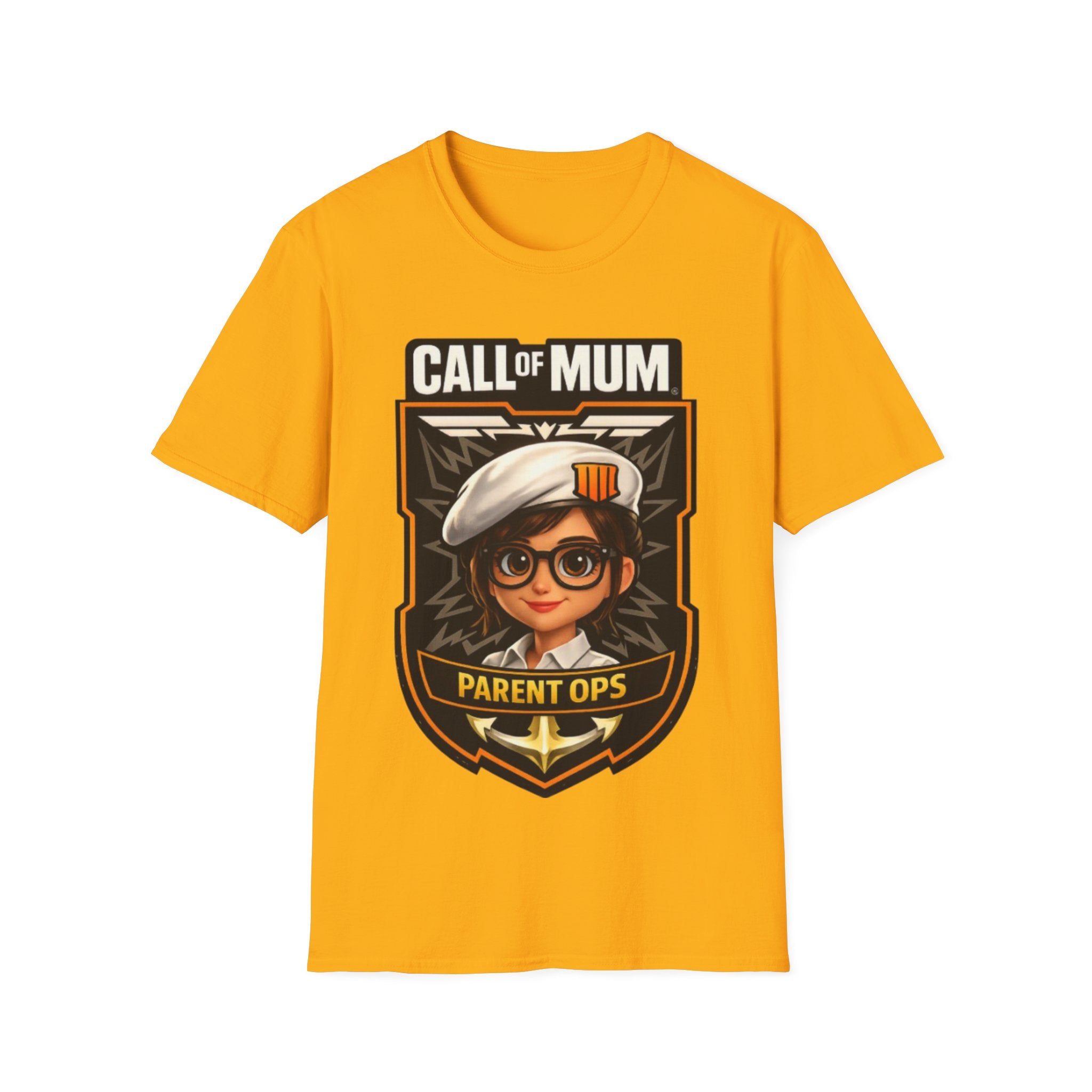 Call of Mum Adult T-Shirt — Gamer Mom "Parent Ops" Graphic Tee