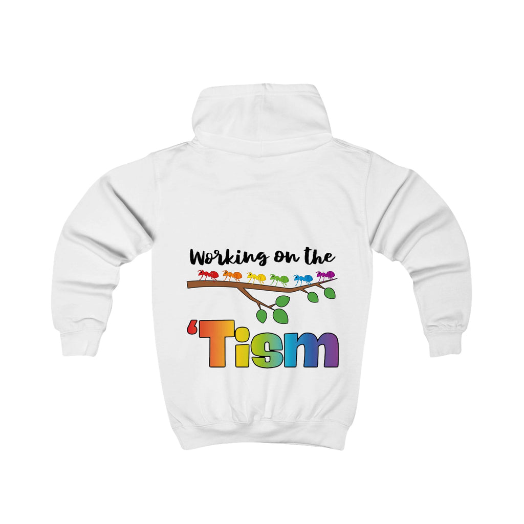 Working on the 'Tism Kids Hoodie | Autism Awareness Rainbow Design