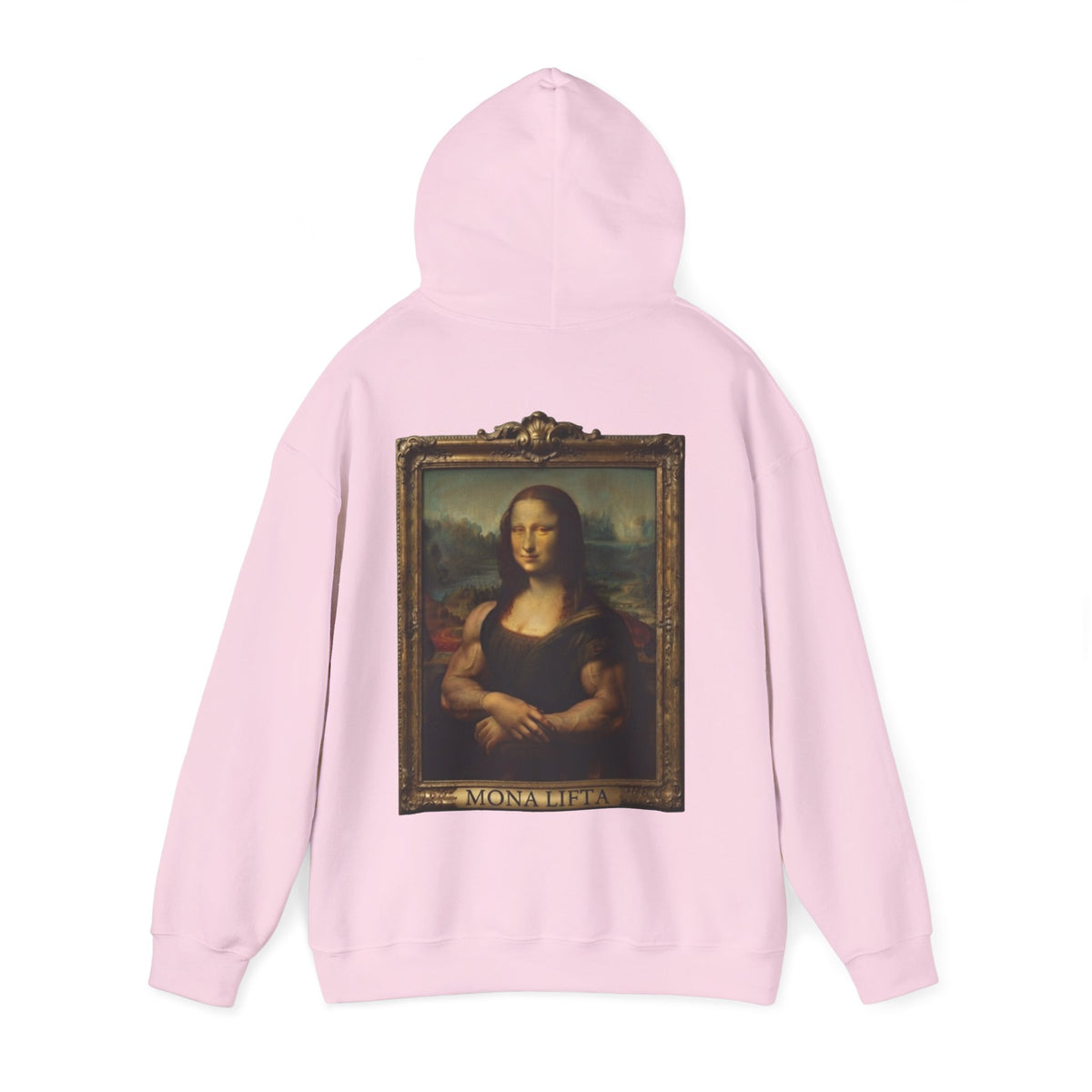 Mona Lisa Adult Hoodie – Classic Renaissance Art Print Pullover