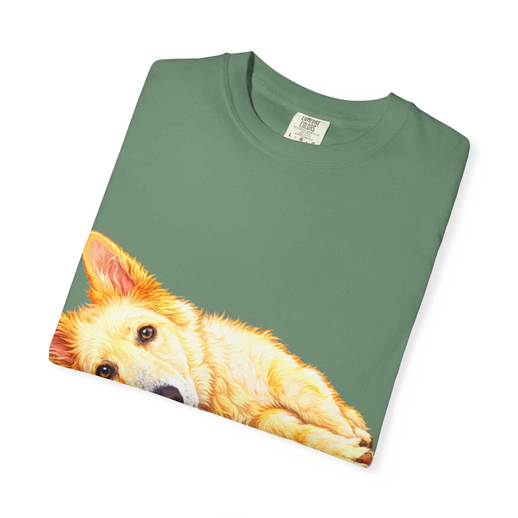 Dog Lover Adult T-Shirt — “Sorry I’m Late, I Saw a Dog” Graphic Tee
