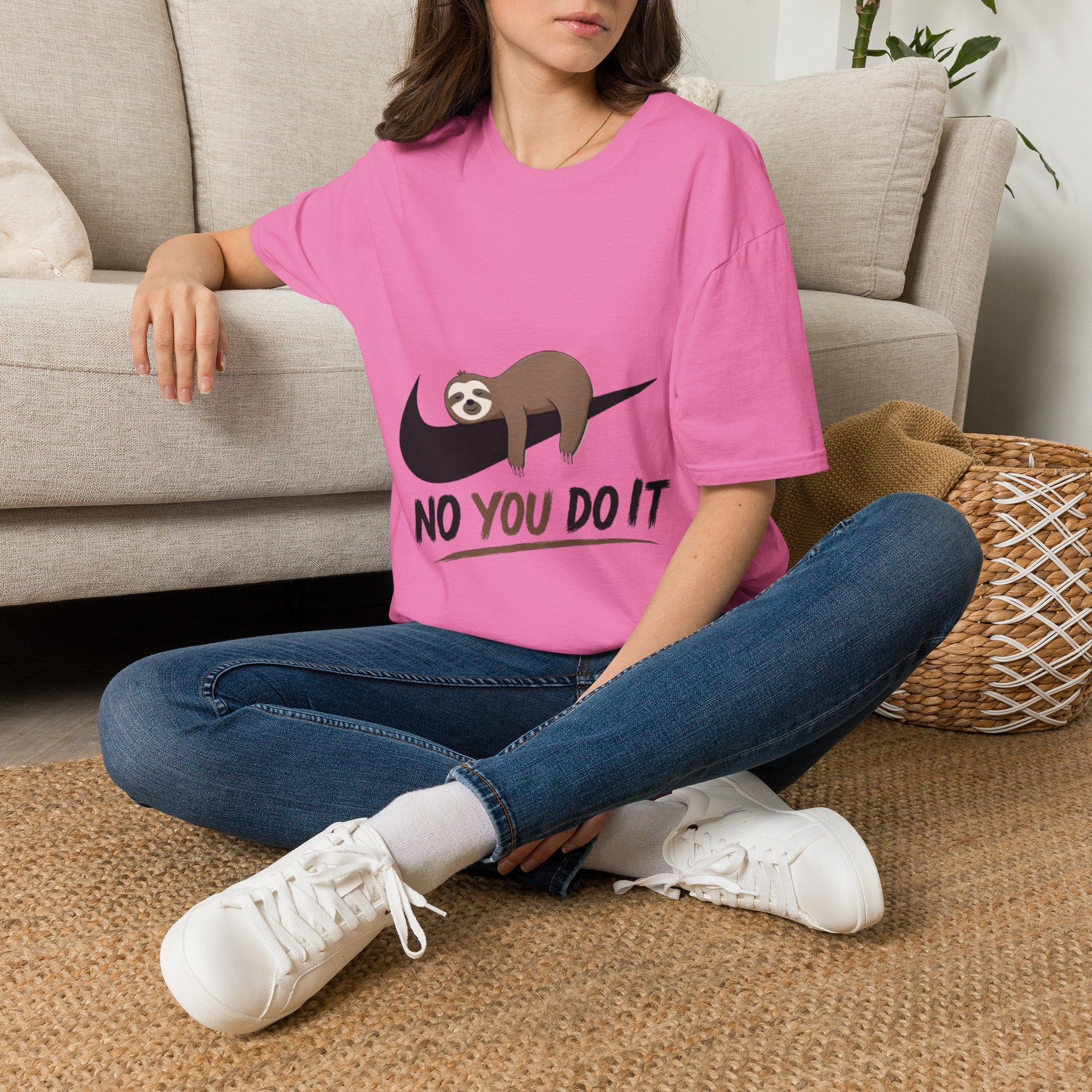 Sloth "No You Do It" Adult T-Shirt