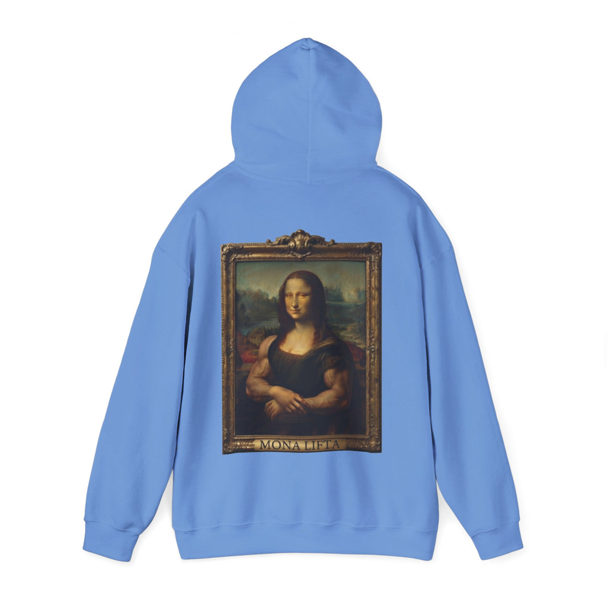 Mona Lisa Adult Hoodie – Classic Renaissance Art Print Pullover