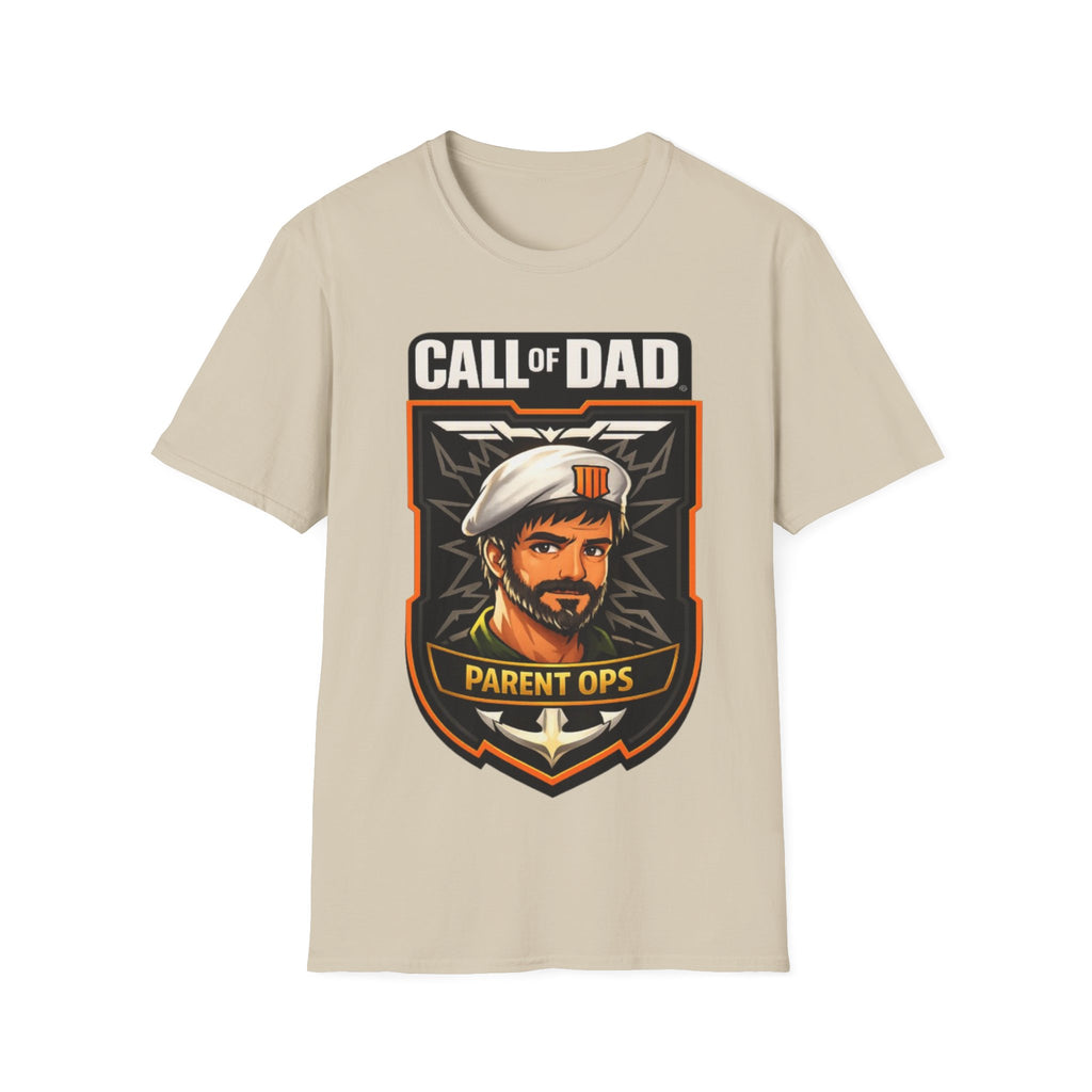 Call of Dad Adult T-Shirt — Parent Ops Gamer Dad Tee