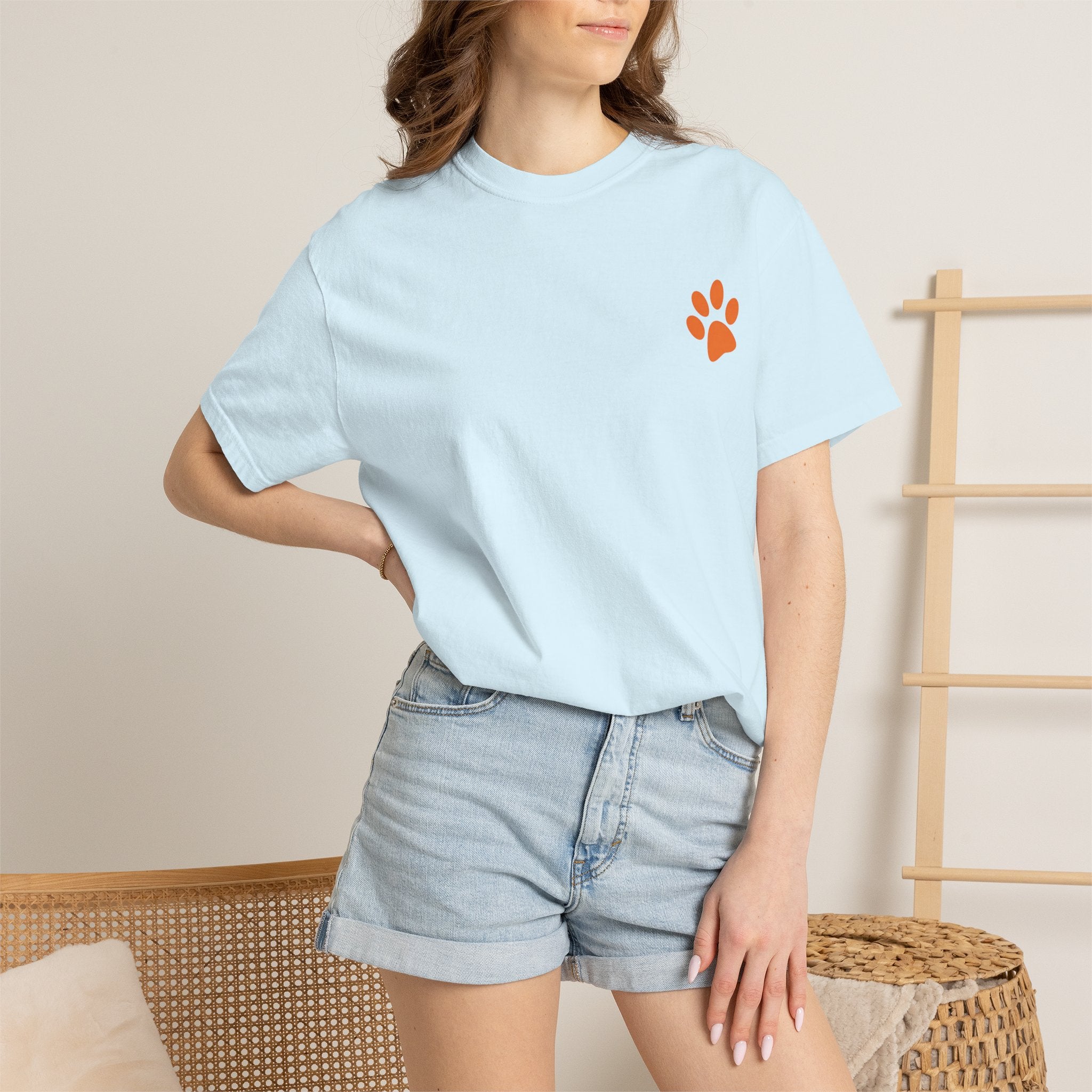 Lazy Dog Illustration  Adult T-shirt | "A Bad Day Only Lasts 24 Hours"