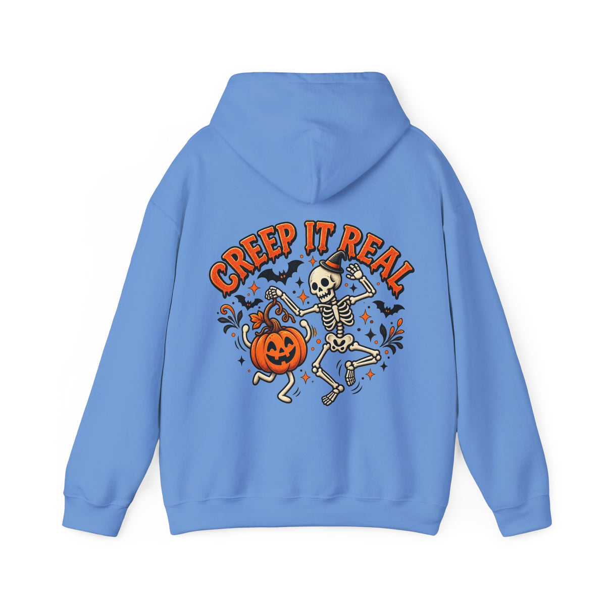 Halloween Skeleton 'Creep It Real' Adult Hoodie