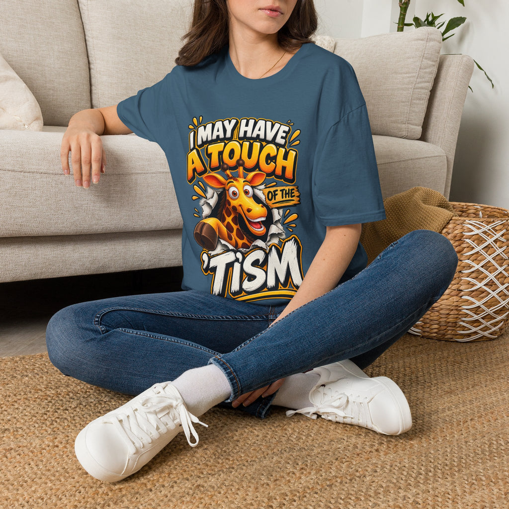 I May Have A Touch Of The Giraffe-Graphic Adult T-Shirt