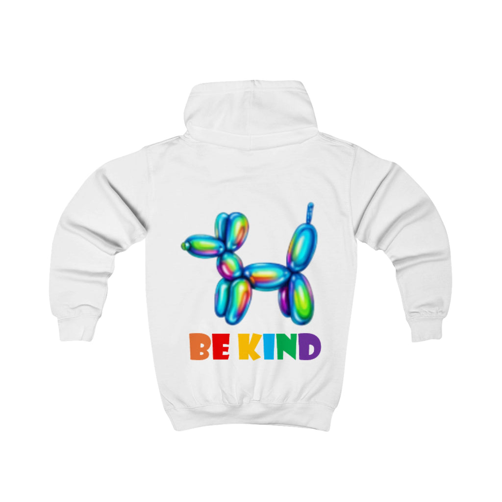 Kids Hoodie / Be kind Balloon Dog