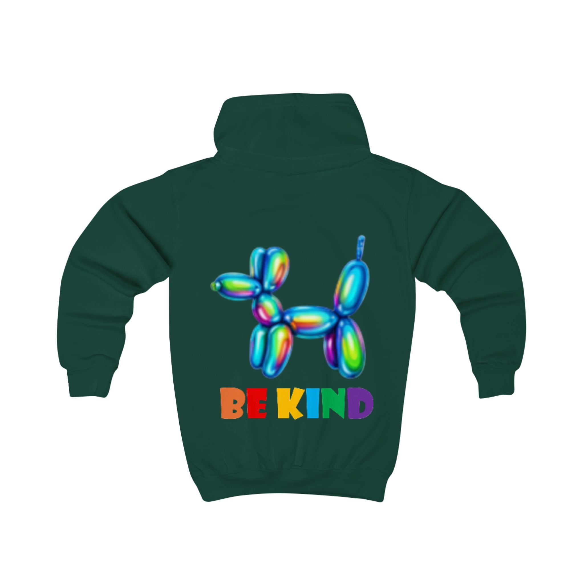 Kids Hoodie / Be kind Balloon Dog