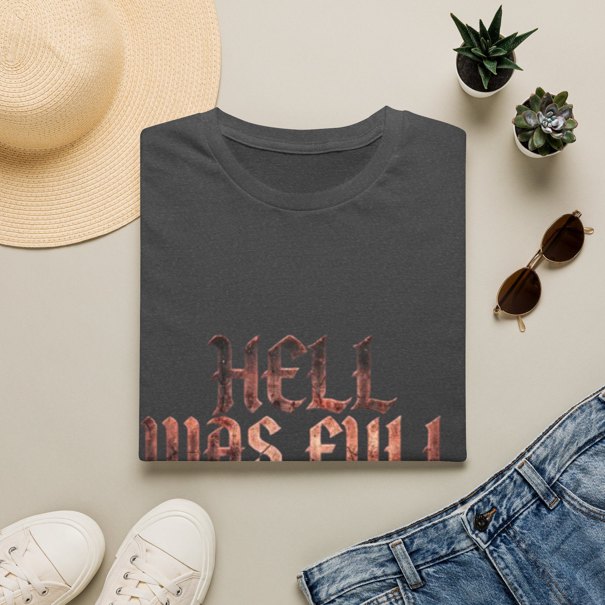 Hell Was Full So I Came Back Adult T‑Shirt