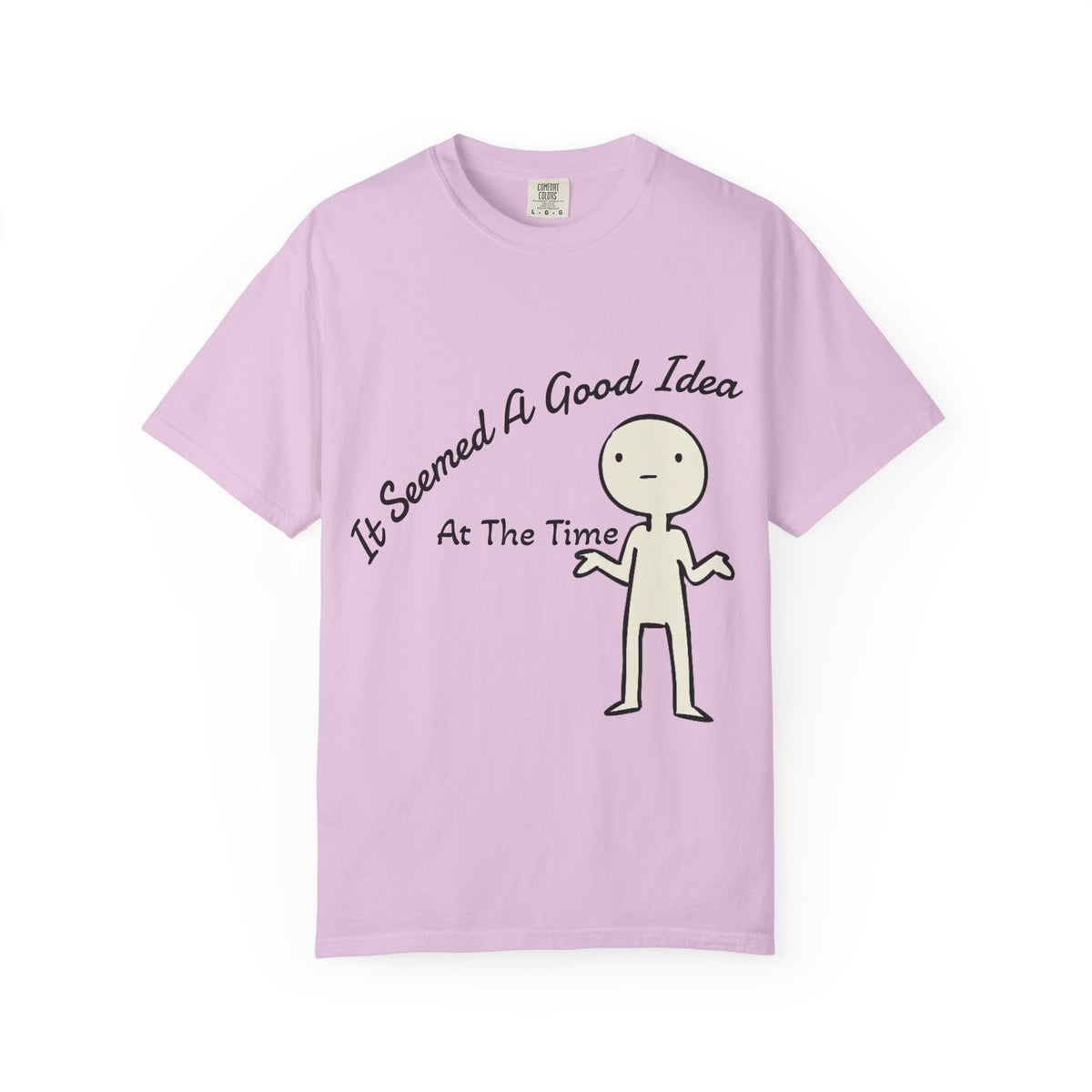 It Seemed A Good Idea At The Time Adult T-Shirt