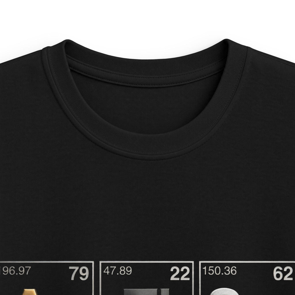 Kids T-shirt — 'Au Ti Sm' Periodic Table Design | Cute Autism Awareness Shirt for Children