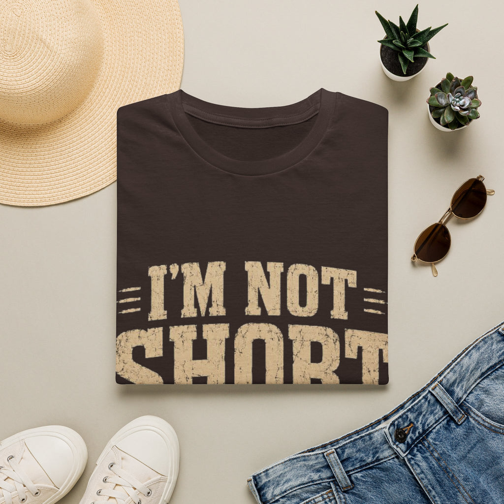 Adult T-Shirt — “I’m Not Short, I’m Fun Size” Funny Graphic Tee