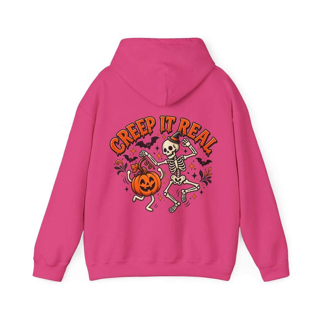 Halloween Skeleton 'Creep It Real' Adult Hoodie