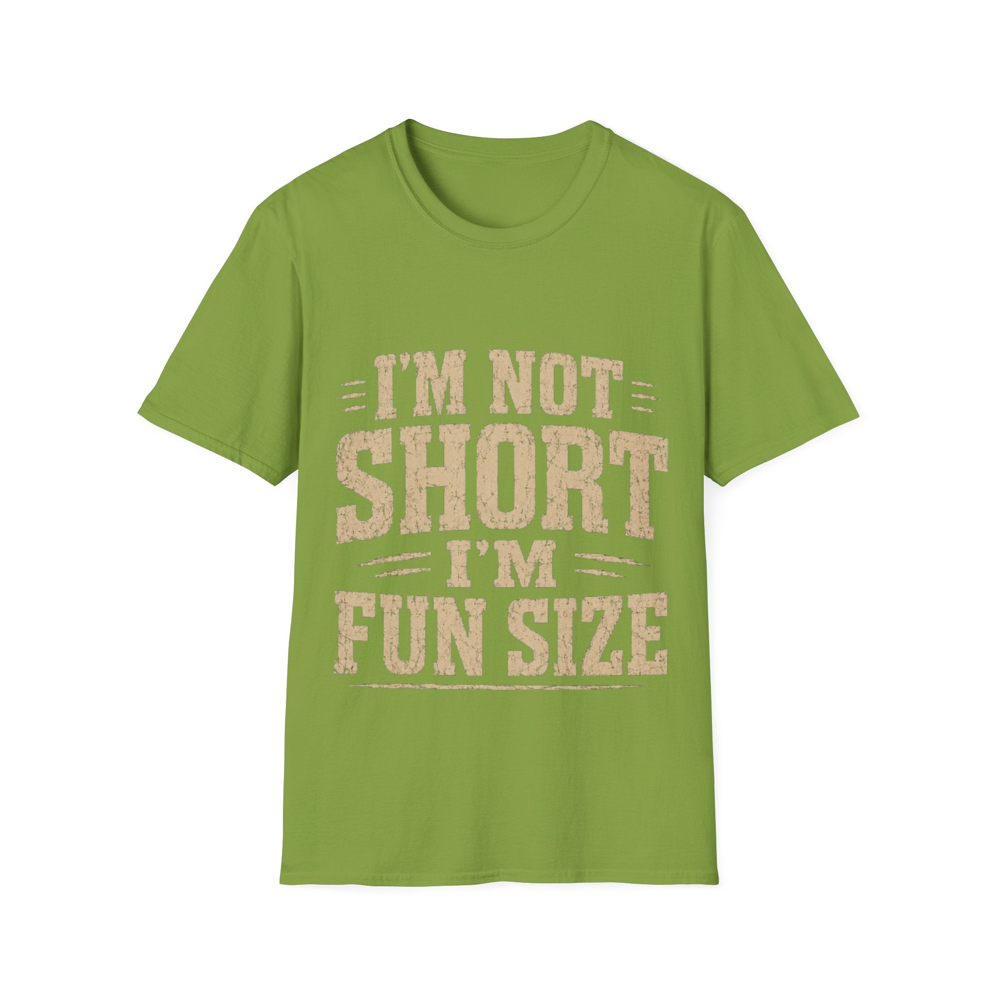 Adult T-Shirt — “I’m Not Short, I’m Fun Size” Funny Graphic Tee