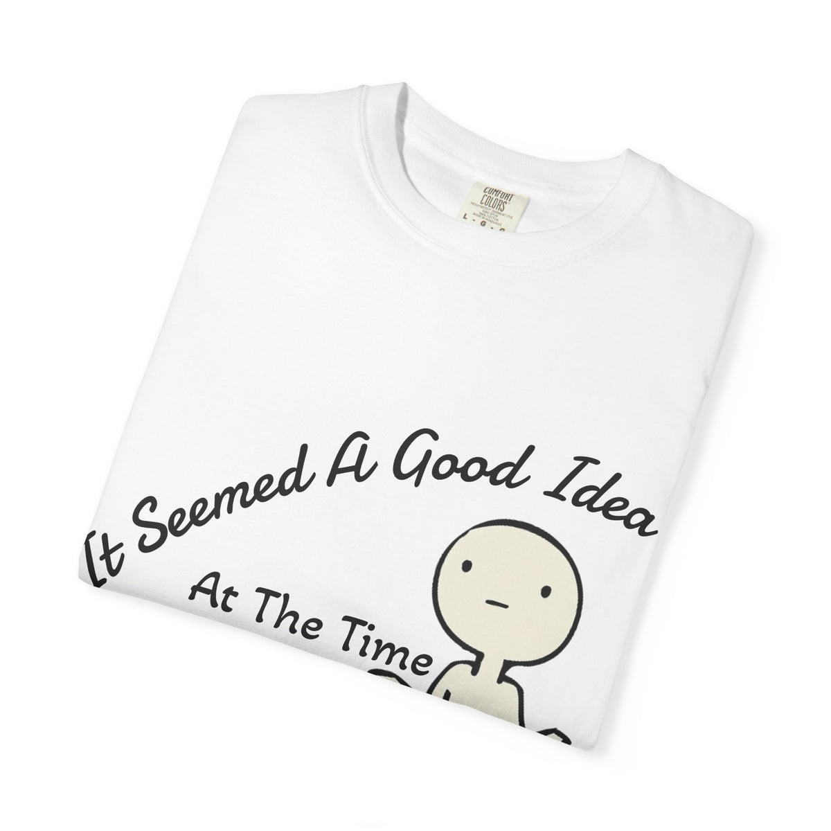 It Seemed A Good Idea At The Time Adult T-Shirt