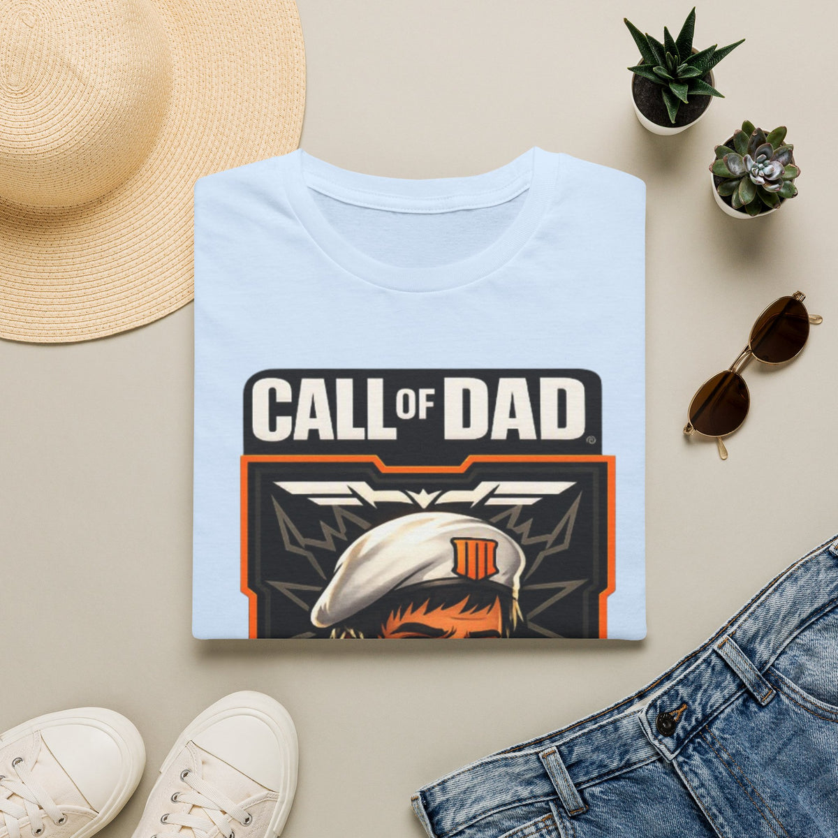 Call of Dad Adult T-Shirt — Parent Ops Gamer Dad Tee