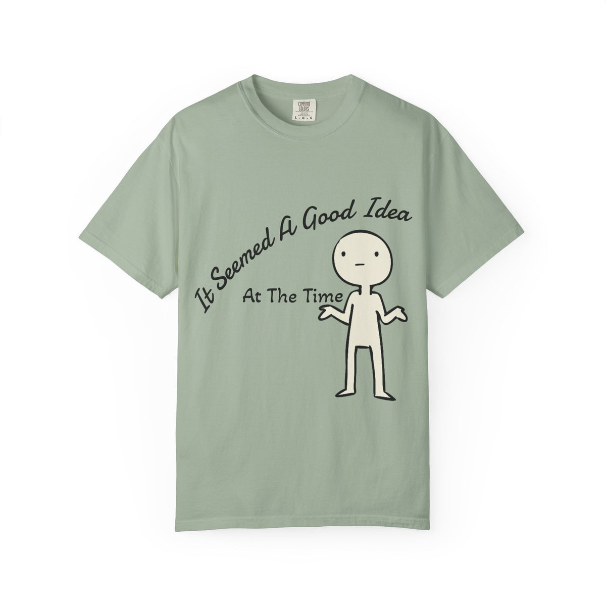 It Seemed A Good Idea At The Time Adult T-Shirt