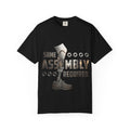 Some Assembly Required Adult T-Shirt — Funny DIY Carpenter Tee