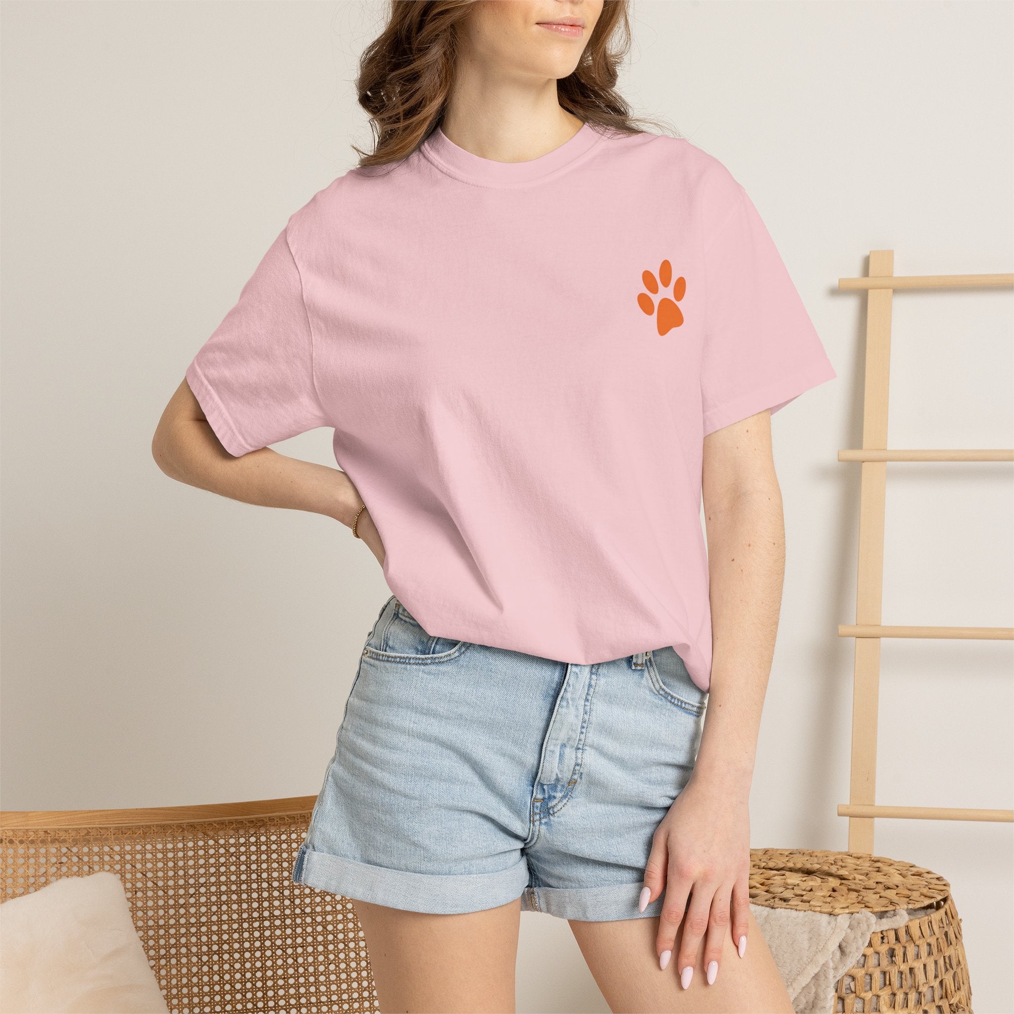 Lazy Dog Illustration  Adult T-shirt | "A Bad Day Only Lasts 24 Hours"