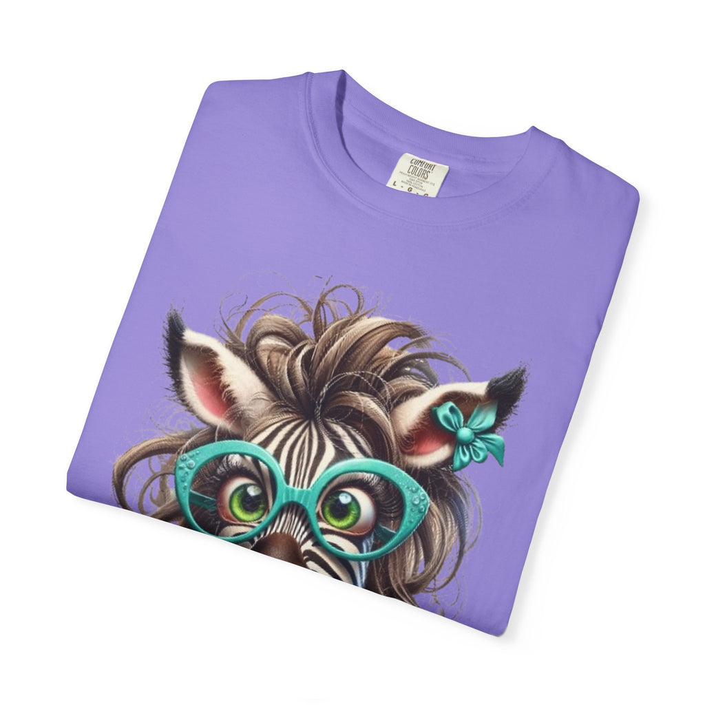 Funny Zebra Adult T-Shirt — "I Have No Idea What I’m Doing" Graphic Tee