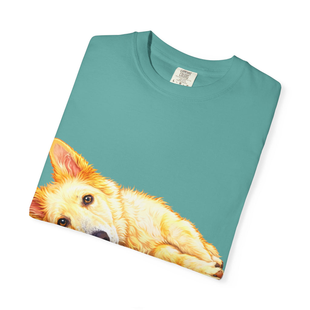 Dog Lover Adult T-Shirt — “Sorry I’m Late, I Saw a Dog” Graphic Tee