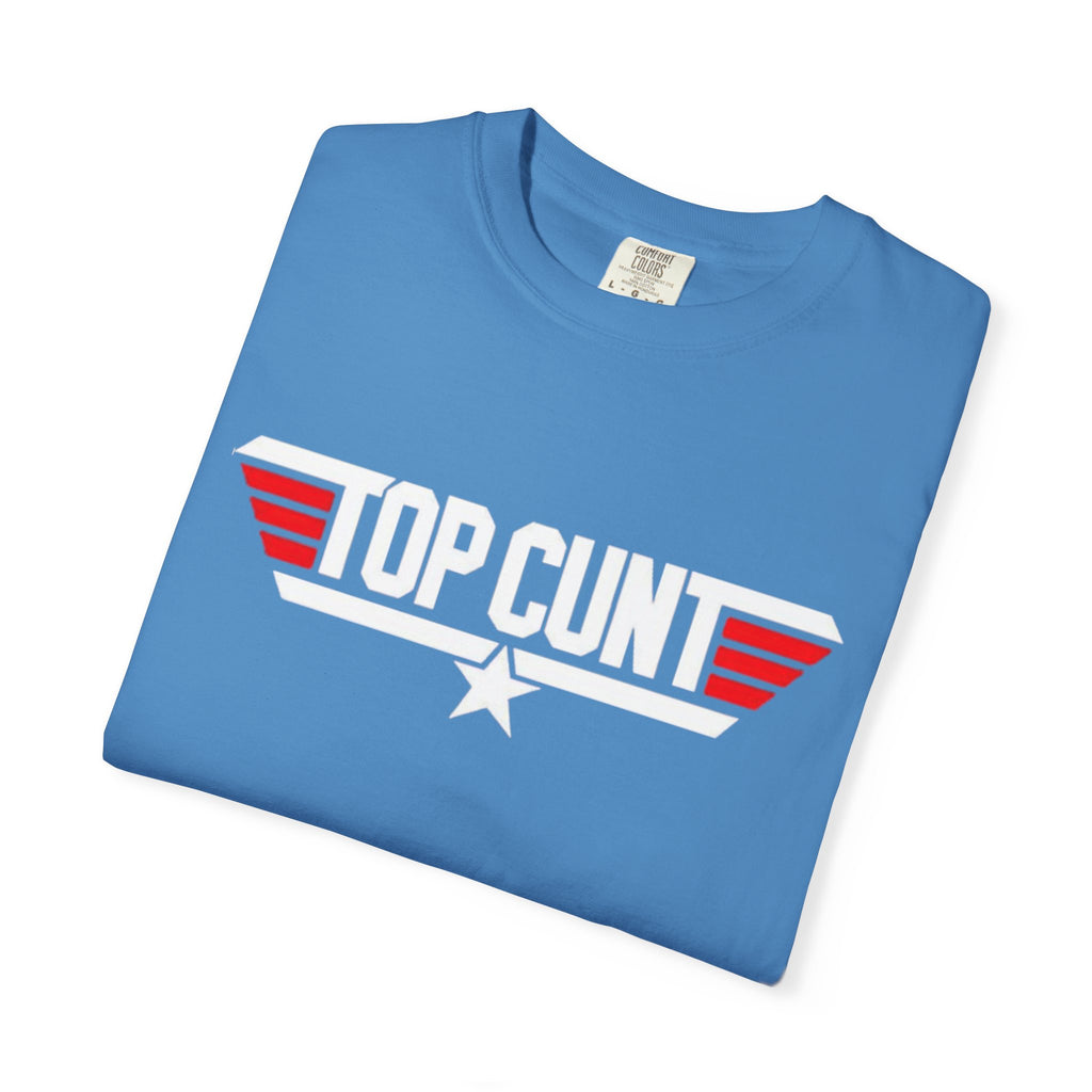 Top Cunt Graphic Adult T-Shirt — Retro Military-Inspired Statement Tee