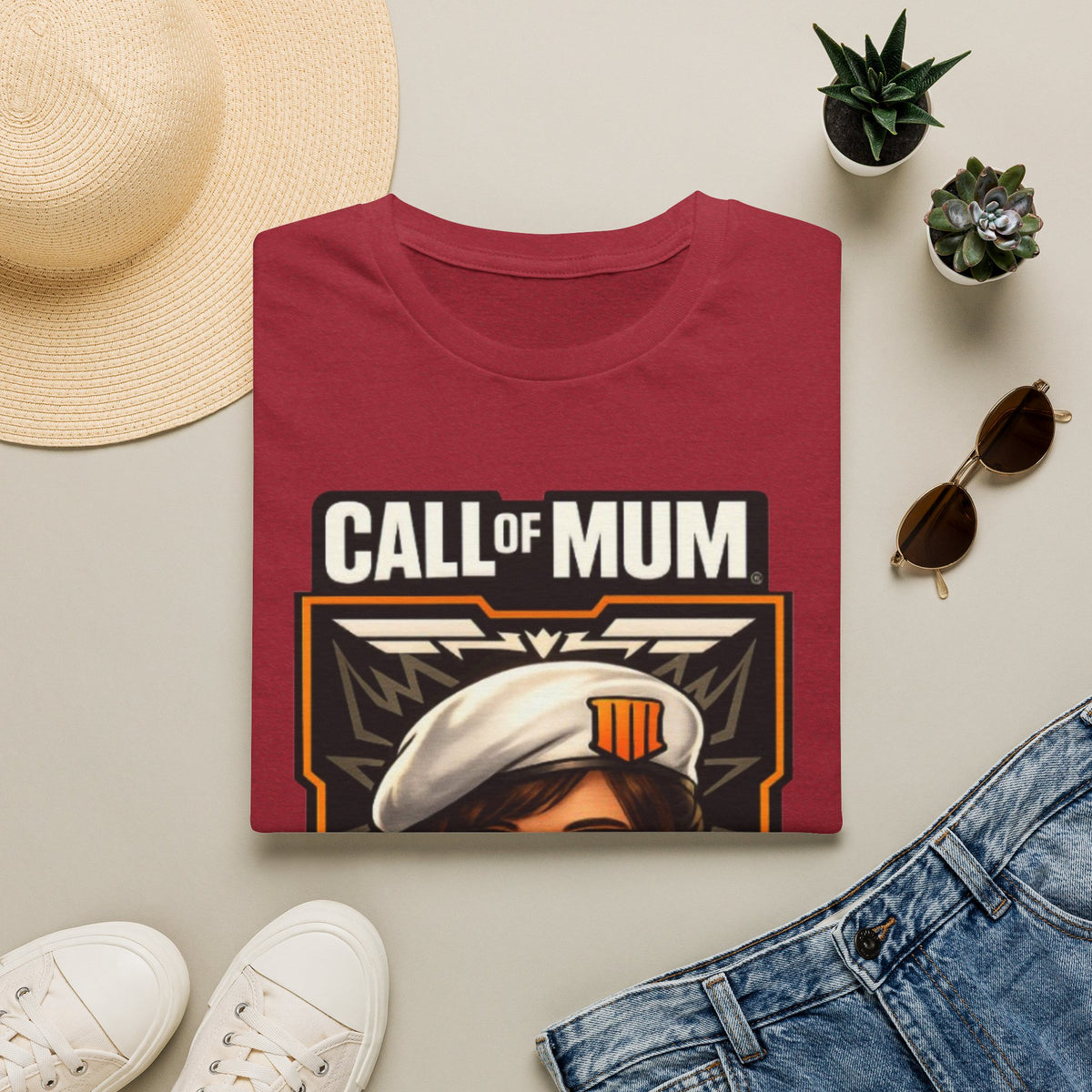Call of Mum Adult T-Shirt — Gamer Mom "Parent Ops" Graphic Tee