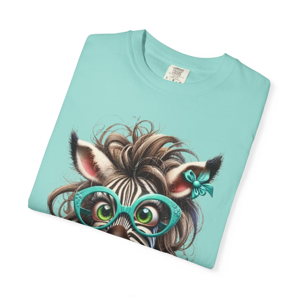 Funny Zebra Adult T-Shirt — "I Have No Idea What I’m Doing" Graphic Tee