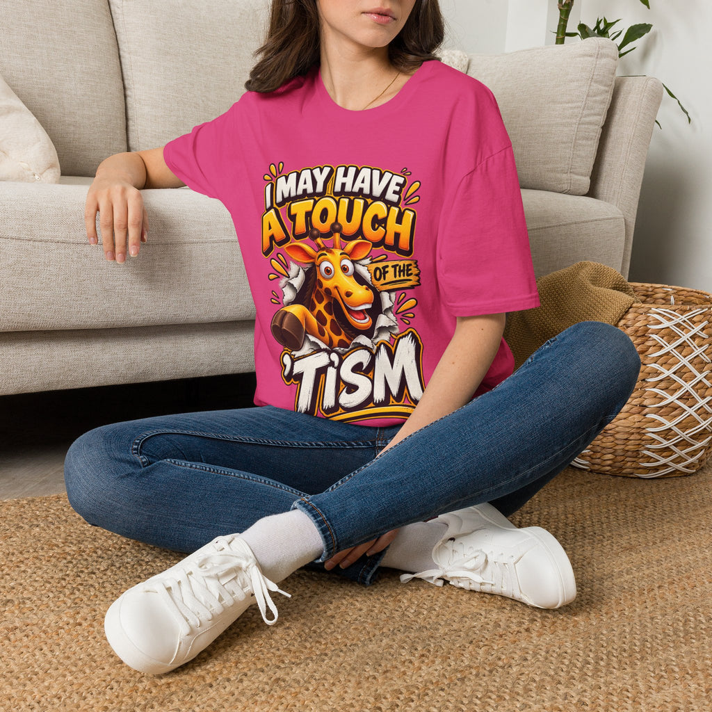 I May Have A Touch Of The Giraffe-Graphic Adult T-Shirt