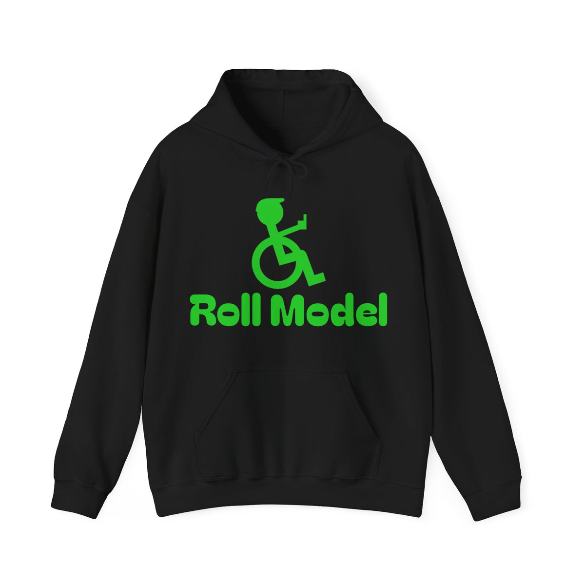 Roll Model Adult Hoodie — Inclusive Wheelchair Pullover
