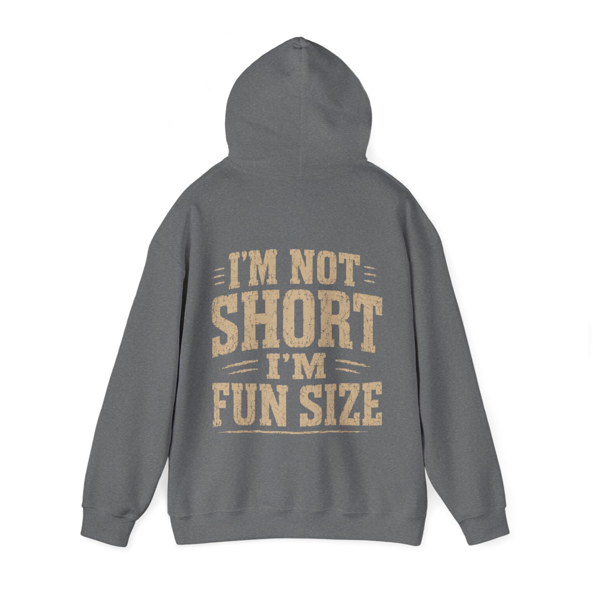 Adult Hoodie — “I’m Not Short I’m Fun Size” Funny Graphic Pullover